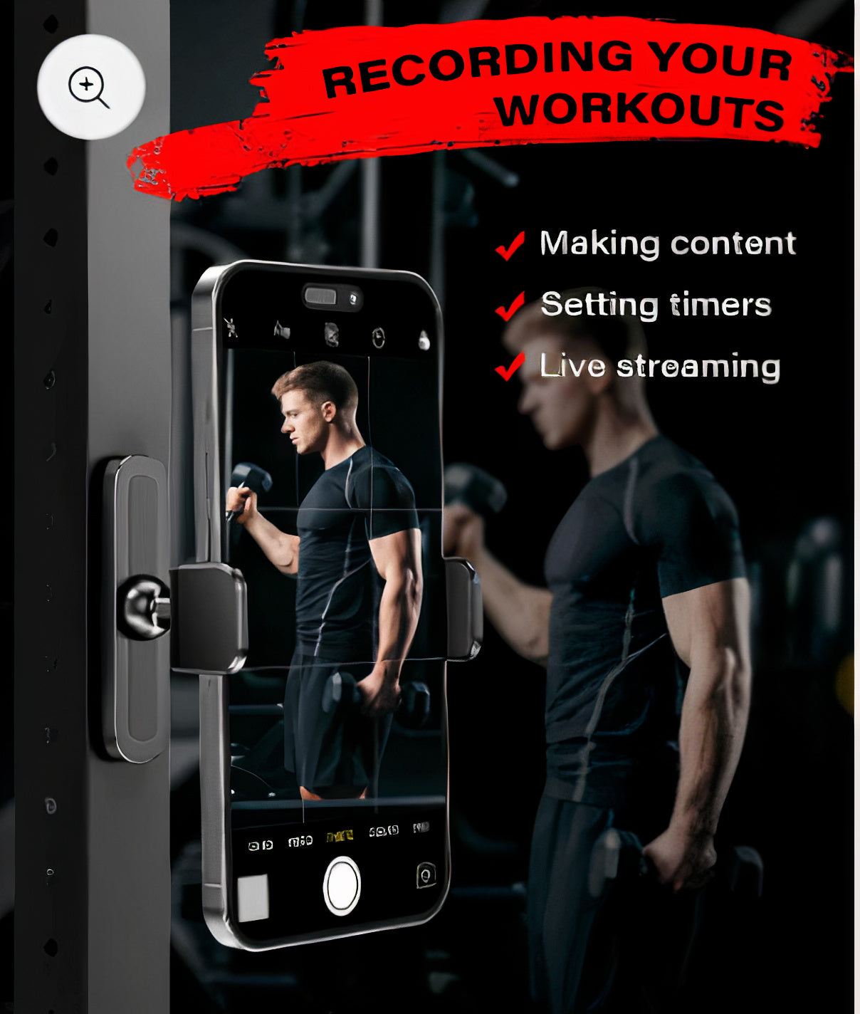 GymPro Magnetic Phone Mount™