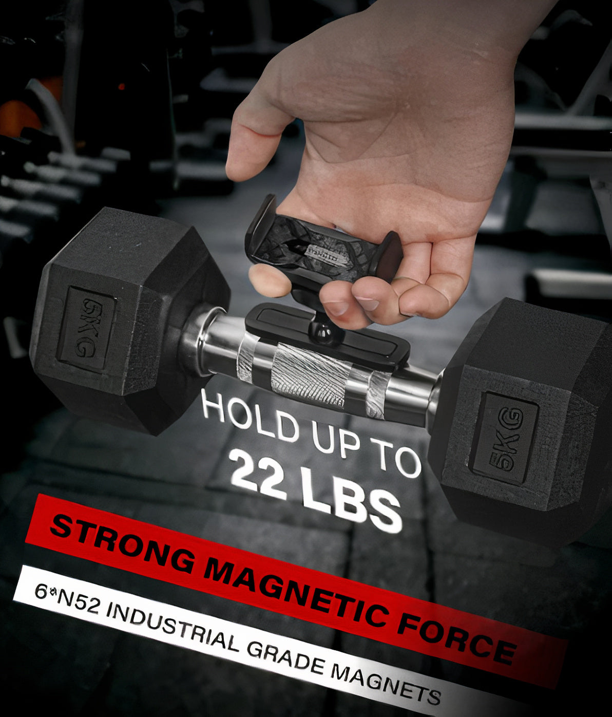 GymPro Magnetic Phone Mount™